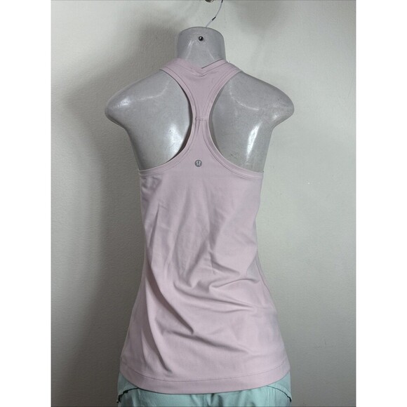 Lulu Lemon Tops - (A1) LuluLemon Pale Pink Racer Back Athletic Women's Top S/M Tank.
